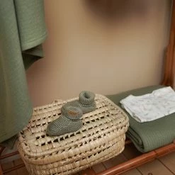 Little Dutch Linen LD Knitted Baby Booties S1 25 Little Dutch Linen LD Knitted Baby Booties S1