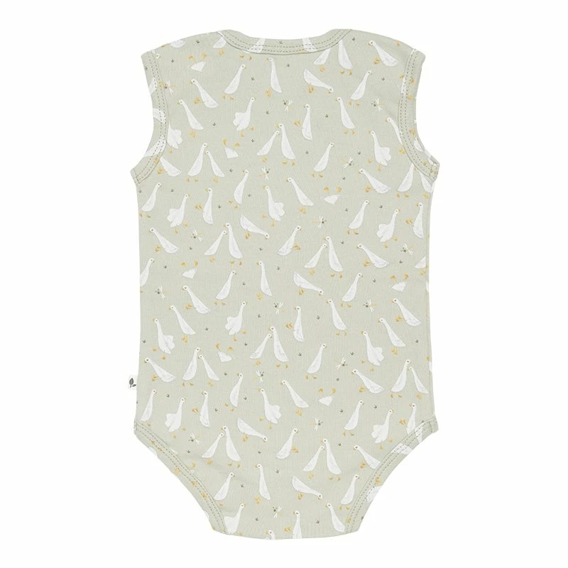 Little Dutch LD Romper Sleeveless Little Goose 50/56 Linen 4 Little Dutch LD Romper Sleeveless Little Goose 50/56 Linen