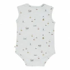 Little Dutch LD Romper Sleeveless Sailors Bay 74/80 Linen