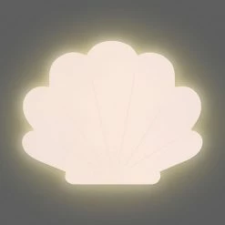 Jollein Wall Deco Wood Shell Light Décor