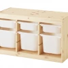 Ikea Trofast Combination Wood + 6 Boxes 1 Ikea Trofast Combination Wood + 6 Boxes