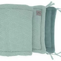 Linen Jollein Cot Bumper River Knit 35 X 180cm