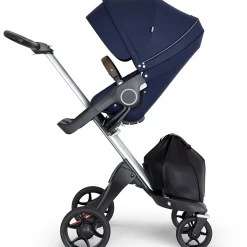 Stokke Xplory 2018 V6 Stroller Silver Chassis From