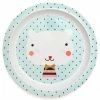 Petit Monkey Melamine Plate Border Drops Feeding 1 Petit Monkey Melamine Plate Border Drops Feeding