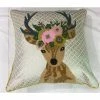 Only Natural Linen Cushion Deer 1 Only Natural Linen Cushion Deer