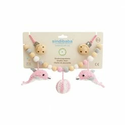 Sindibaba Toy Stroller Chain Crochet Décor