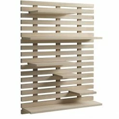 Jyske Wooden Wall Shelf Kettinge With Shelves