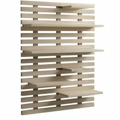 Jyske Wooden Wall Shelf Kettinge With Shelves