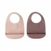 Done By Deer Peekaboo Silicon Bib 2-Pack Feeding