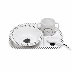 Lässig Mealtime Essentials Dinner Set Melamine / Silicone Lassig