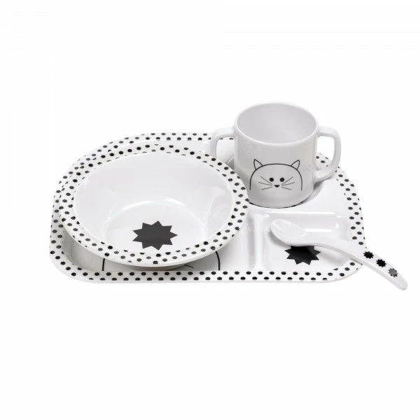Lässig Mealtime Essentials Dinner Set Melamine / Silicone Lassig 3 Lässig Mealtime Essentials Dinner Set Melamine / Silicone Lassig