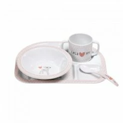 Lässig Mealtime Essentials Dinner Set Melamine / Silicone Lassig 22 Lässig Mealtime Essentials Dinner Set Melamine / Silicone Lassig