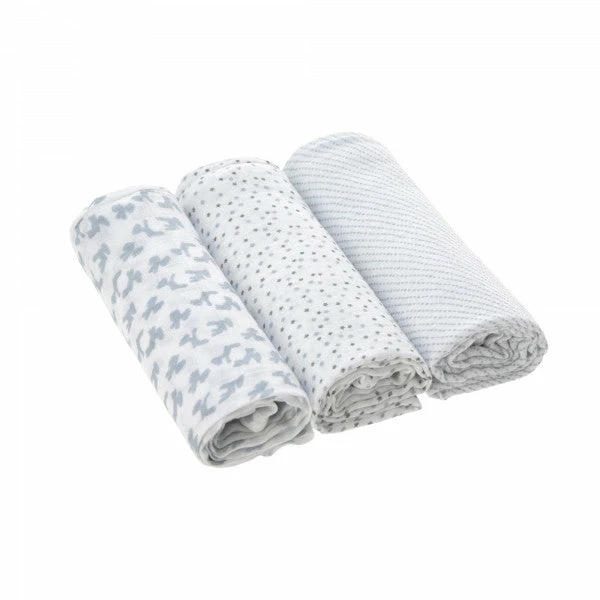 Lässig Heavenly Soft Swaddle Large 3 Pack 6 Lässig Heavenly Soft Swaddle Large 3 Pack