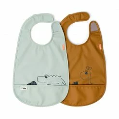 Done By Deer Bib Velcro 2 Pack Deer Friends Feeding 9 Done By Deer Bib Velcro 2 Pack Deer Friends Feeding