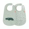 Done By Deer Bib Velcro 2 Pack Feeding