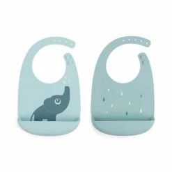 Done By Deer Silicone Bib 2- Pack