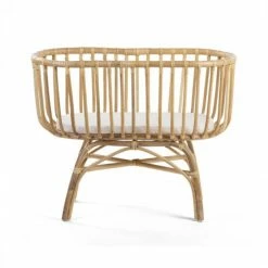 Childhome Rattan Cradle 80 X 40 Cm Childhome