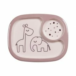 Done By Deer Yummy Mini Compartment Plate Dreamy Dots