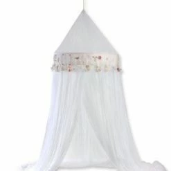Colorique Linen Mosquito Net Surprise Cream
