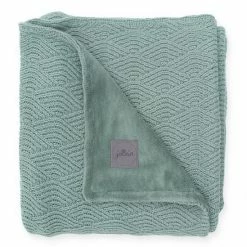 Jollein Blanket 100x150cm River Knit Coral Fleece