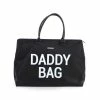 Childhome Daddy Bag Black Bath & Changing
