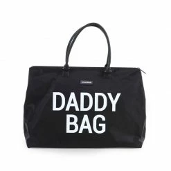 Childhome Daddy Bag Black Bath & Changing