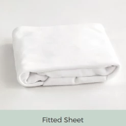 Ko-Coon Fitted Sheet For Moses Basket Linen