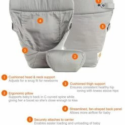 ErgoBaby Easy Snug Infant Insert For Ergo Carrier 9 ErgoBaby Easy Snug Infant Insert For Ergo Carrier