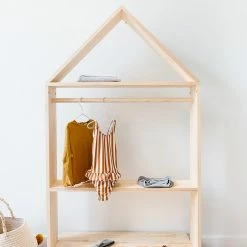 Childhome House Decorative Storage Rack On Wheels Baby Furniture