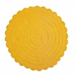 Kids Depot Décor KD Roundy Crochet Carpet 110 Cm