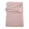 Meyco Blanket Velvet Knots 75x100 Cm Linen 1 Meyco Blanket Velvet Knots 75x100 Cm Linen