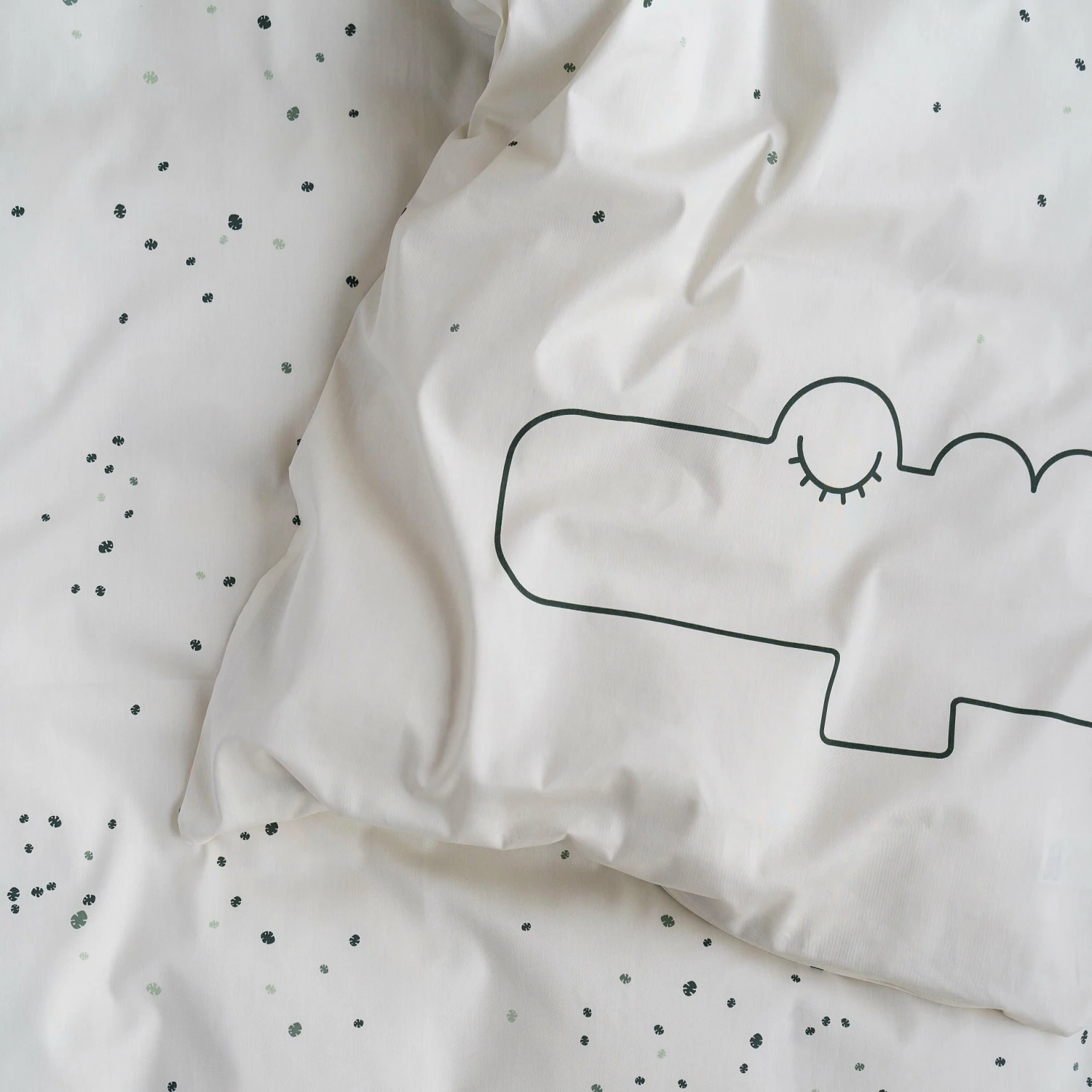 Done By Deer Bedlinen Croco Beige 100 X 140 4 Done By Deer Bedlinen Croco Beige 100 X 140