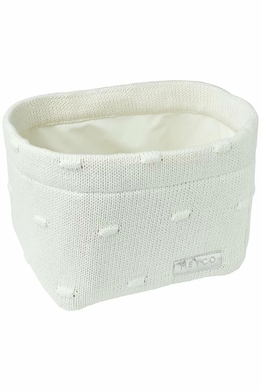 Baby Furniture Meyco Knitted Storage Basket Small 16 Baby Furniture Meyco Knitted Storage Basket Small