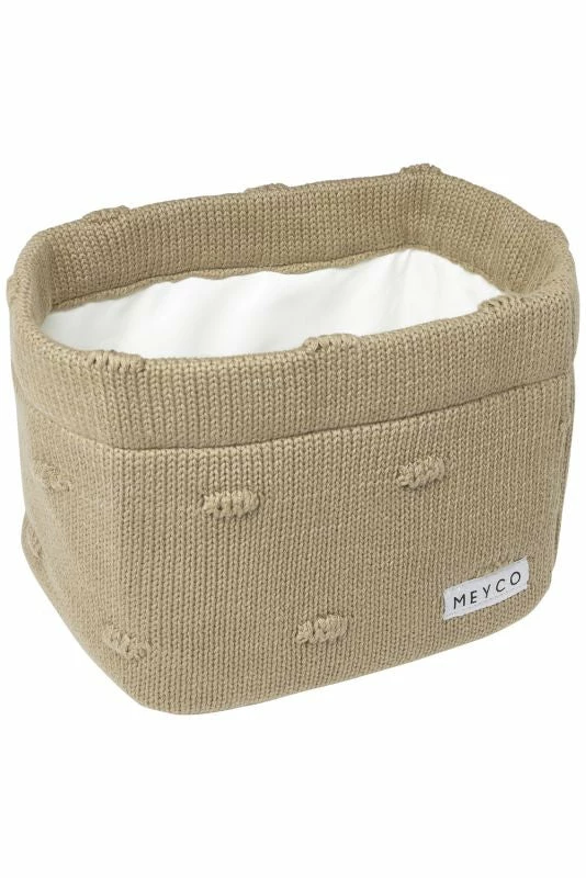 Baby Furniture Meyco Knitted Storage Basket Small 12 Baby Furniture Meyco Knitted Storage Basket Small