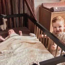 Jollein Blanket Spring Knit 150 X 100 Cm Linen