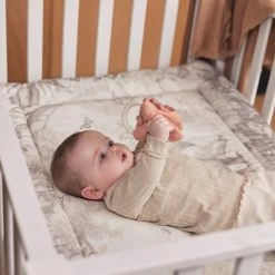 Jollein Playpen Mat 75x95cm - Forest Animals Linen 13 Jollein Playpen Mat 75x95cm - Forest Animals Linen