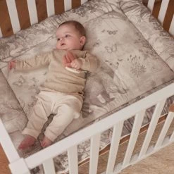 Jollein Playpen Mat 75x95cm - Forest Animals Linen 12 Jollein Playpen Mat 75x95cm - Forest Animals Linen