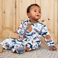 Jollein Sleeping Bag With Detachable Sleeves 70cm Linen