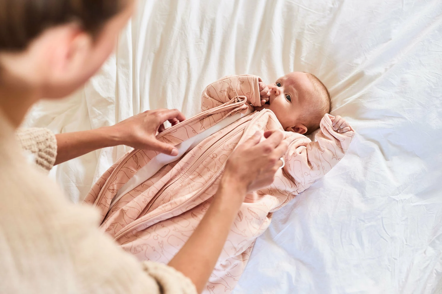 Jollein Baby Sleeping Bag 4 Seasons 90 Cm Linen 7 Jollein Baby Sleeping Bag 4 Seasons 90 Cm Linen