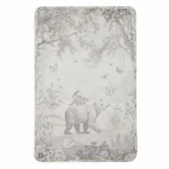 Jollein Jersey Blanket 100x150cm Forest Animals Linen