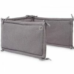 Linen Jollein Cot Bumper River Knit 35 X 180cm