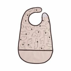 Done By Deer Bib W/Velcro Contour Feeding