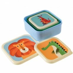 Rex International Rex London Snack Box (set Of 3) Feeding