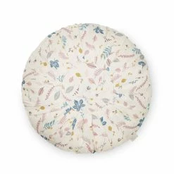 Linen Cam Cam Round Cushion