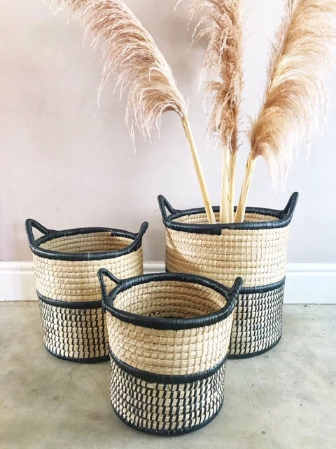 Growing Sage GS Stacking Baskets Set Of 3 3 Growing Sage GS Stacking Baskets Set Of 3