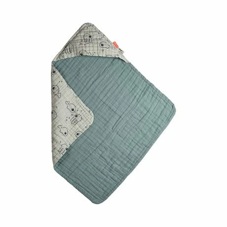 Done By Deer Bath & Changing Hooded Towel Sea Friends 6 Done By Deer Bath & Changing Hooded Towel Sea Friends