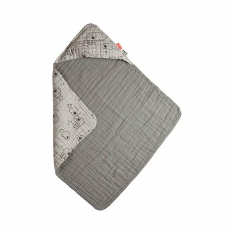 Done By Deer Bath & Changing Hooded Towel Sea Friends 4 Done By Deer Bath & Changing Hooded Towel Sea Friends