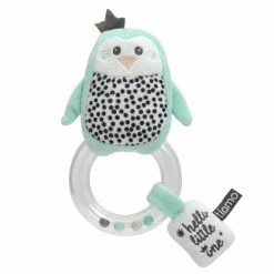 Tiamo Ring Rattle 'Hello Little One' Pacifiers & Teethers