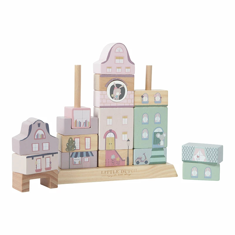 Little Dutch LD Toy Building Blocks Houses Little Adventure Toys 4 Little Dutch LD Toy Building Blocks Houses Little Adventure Toys