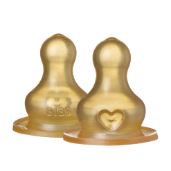 BIBS Bottle Nipple 2-Pack Feeding